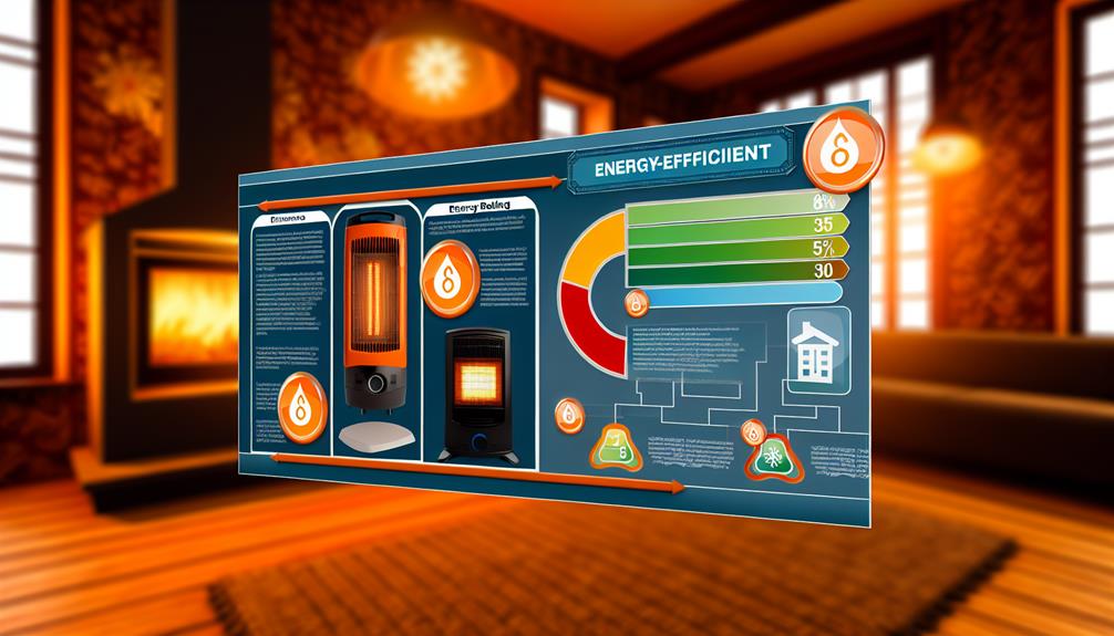 analyzing heater energy efficiency