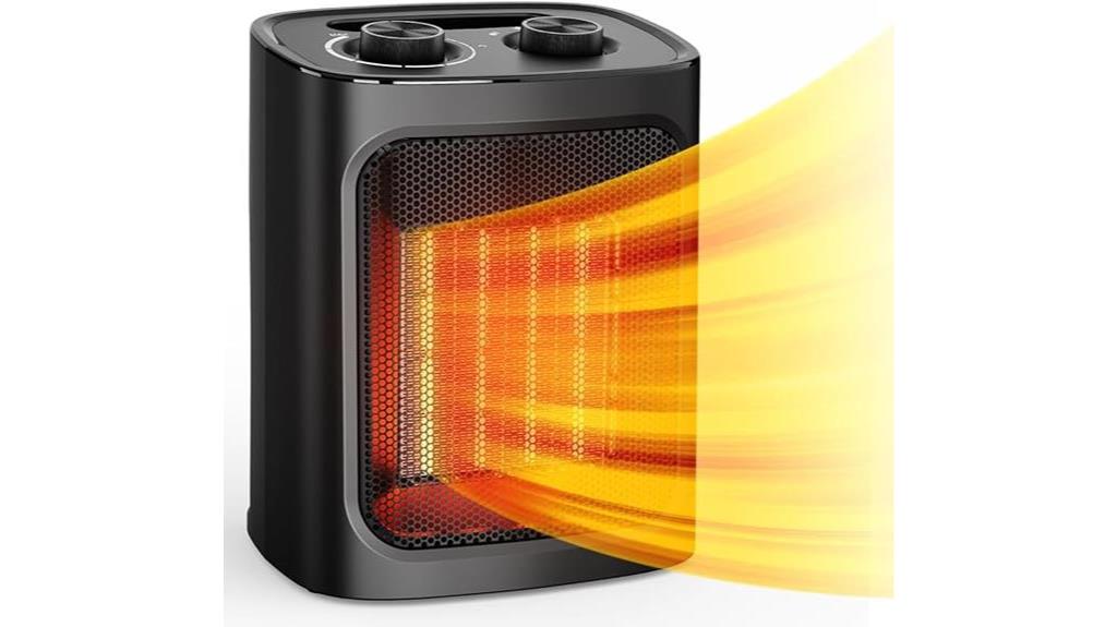 Rintuf Small Space Heater Review Compact Warmth Toasty Heater Review