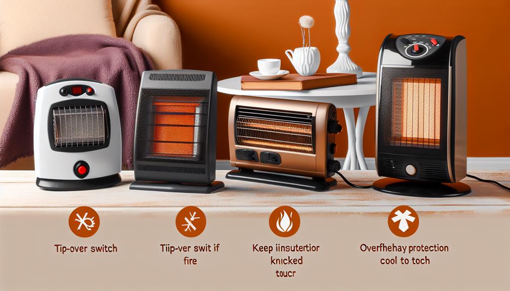 safety features for heaters